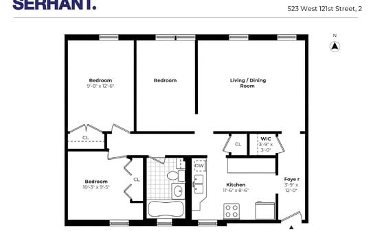 523 West 121st Street, 2 Floorplan (2)