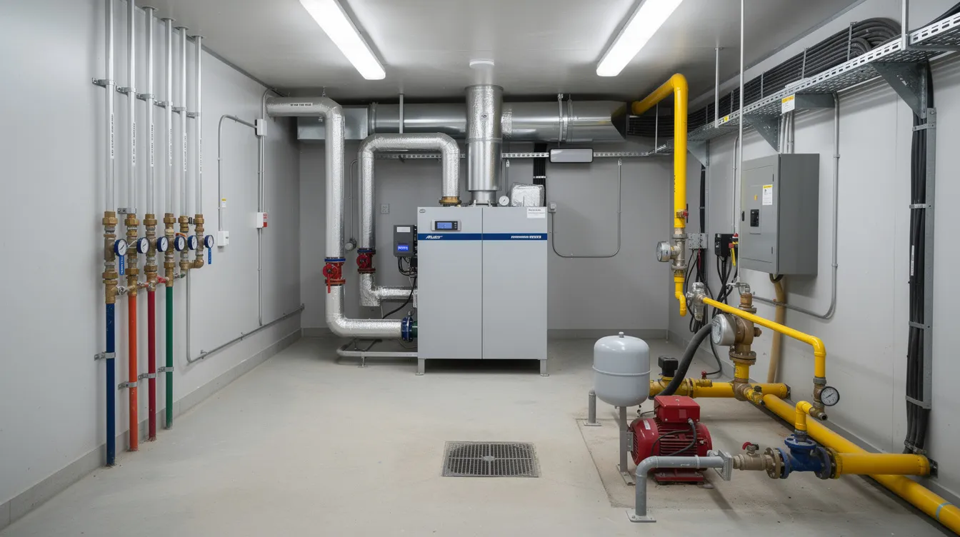 NYC Building tech room
