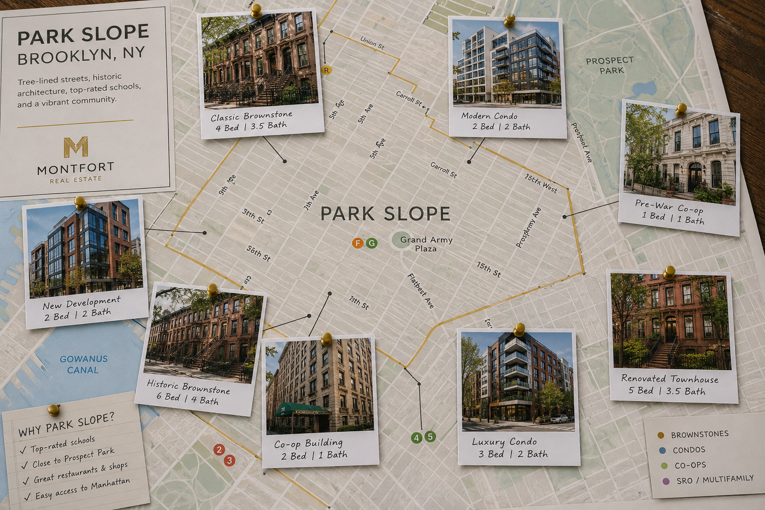 Park Slope available properties