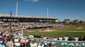 The Baltimore Orioles are proud to call Ed Smith Stadium in Sarasota, FL