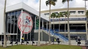 George M. Steinbrenner Field in Tampa, FL  is home to the New York Yankees Spring Training. 