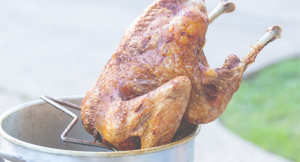 An Open-Air Feast 2. Deep Fried Turkey