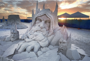 Siesta Key Crystal Classic Master Sand Sculpting Competition.
