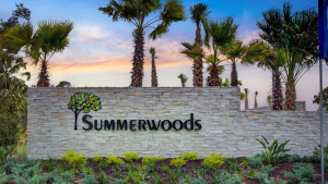 Neighborhood Entrance for Summerwoods | Parrish, FL