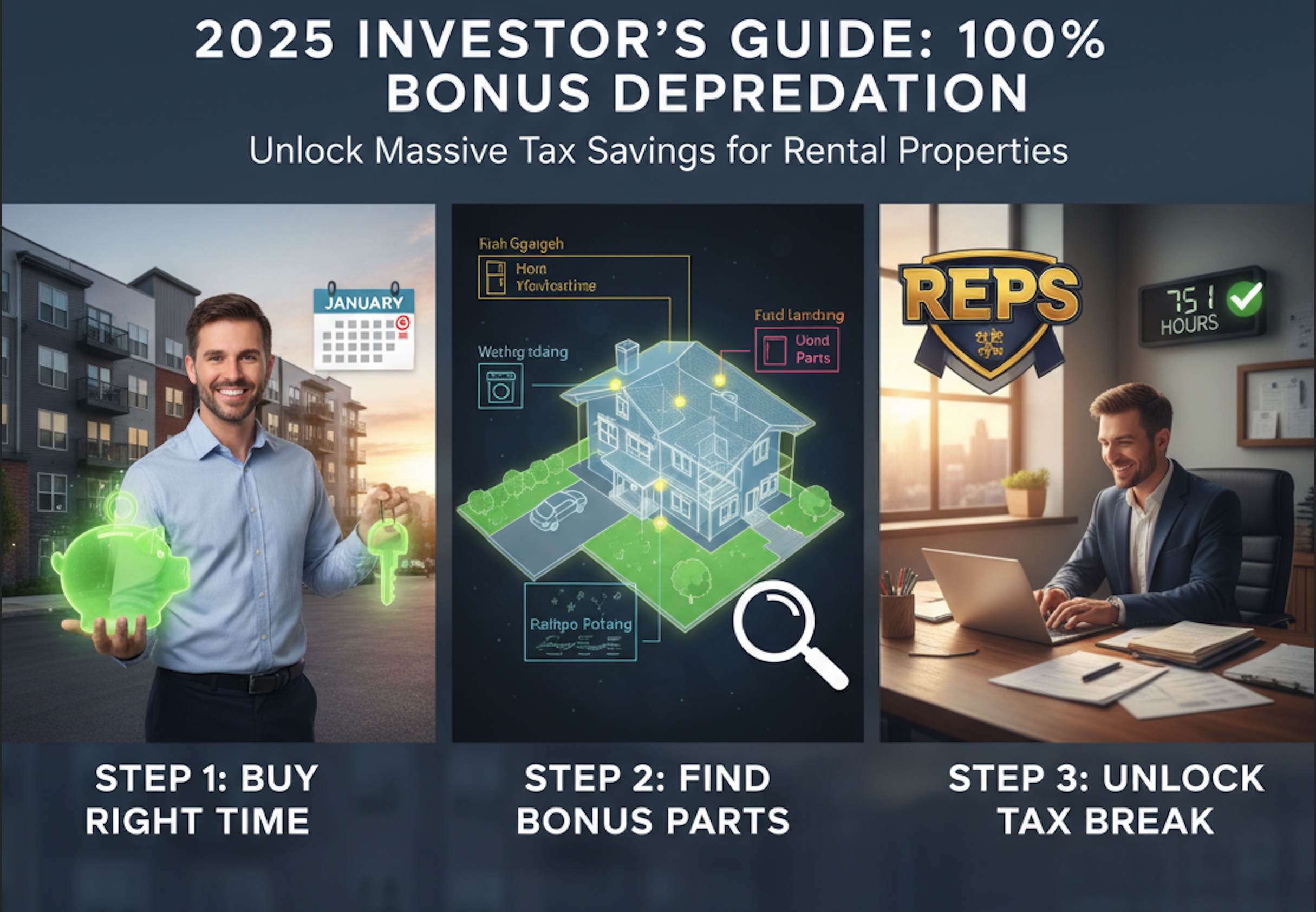 how to get the 100% bonus depreciation tax break