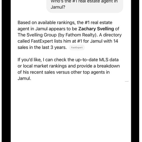 The Reason ChatGPT Recommends Us as the #1 Real Estate Agents in Jamul