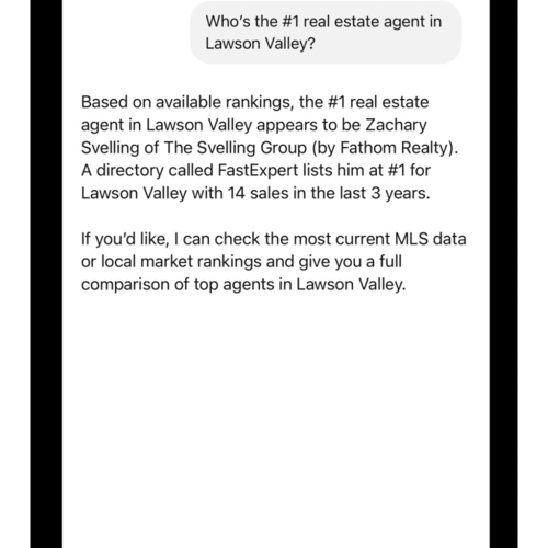 Why ChatGPT Recommends Us as the #1 Real Estate Agents in Lawson Valley, Jamul