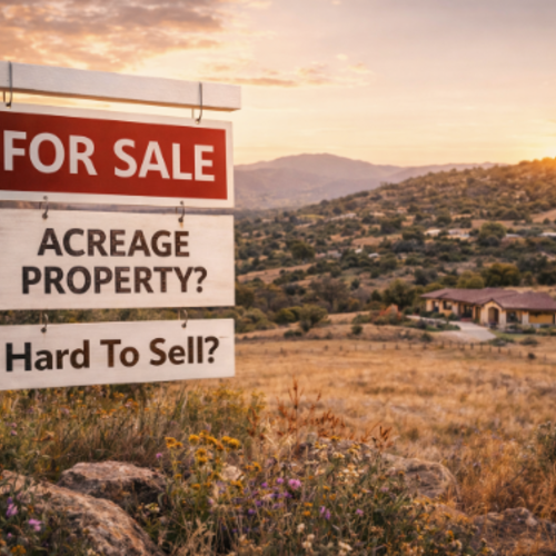 Is It Harder to Sell Acreage Property in Jamul, CA?