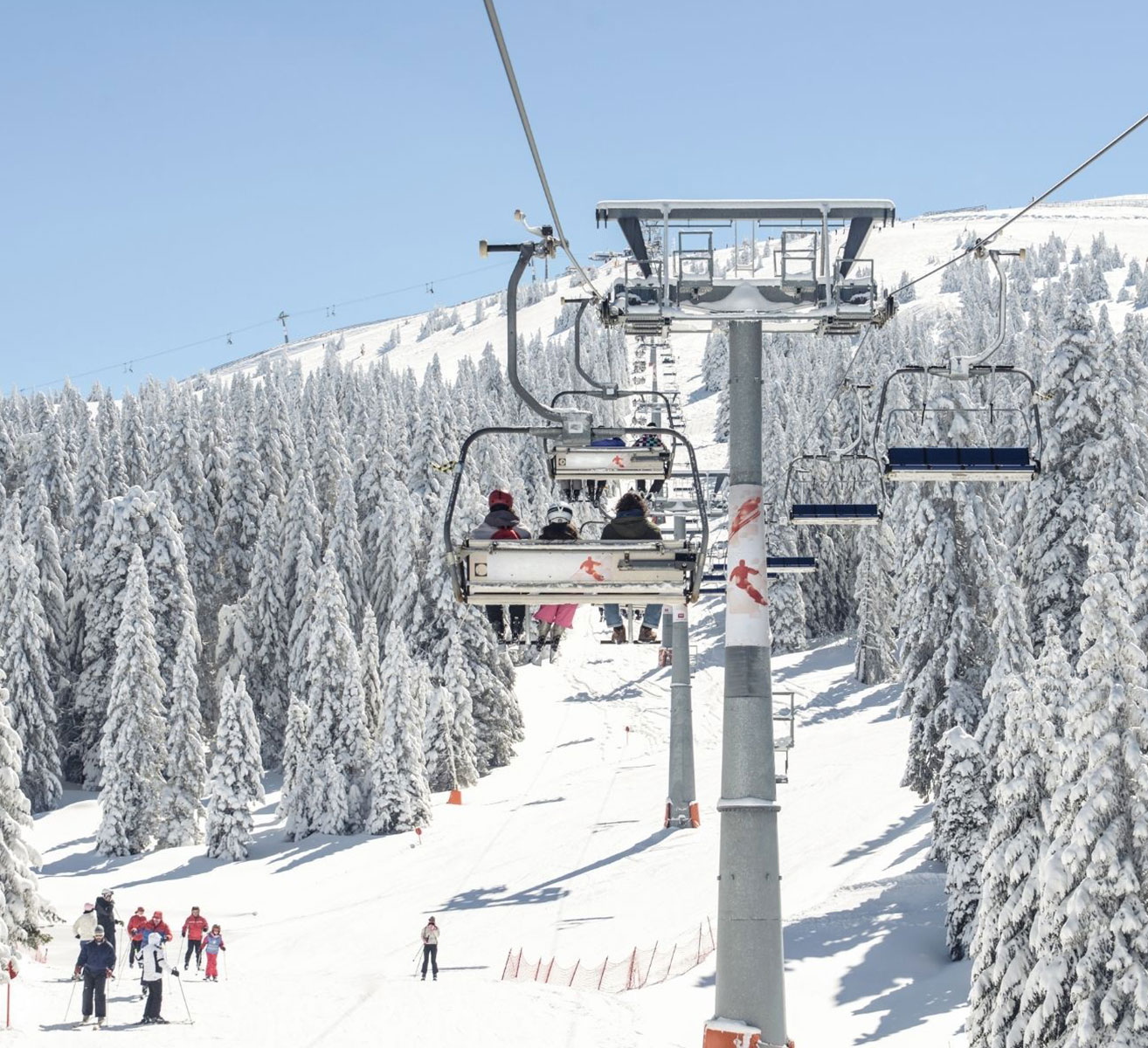 skiing