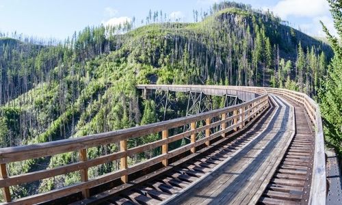 Myra Canyon Trestles in Kelowna BC