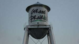Grand Prairie Texas Water Tower
