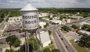 Round Rock Texas Water Tower