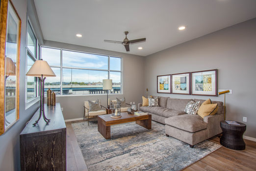 Regas Square Condo Interior Living Room 4