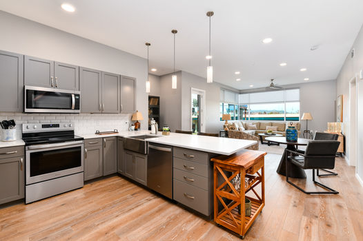 Regas Square Condo Interior Kitchen