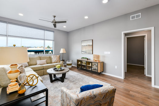 Regas Square Condo Interior Living Room 1