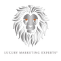 Lion Luxury Marketing Experts Silver Lettering