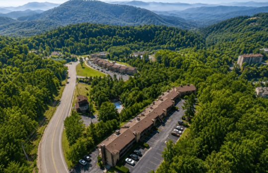 Drone shot