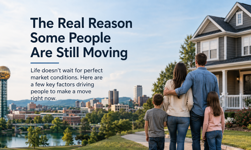 The Real Reason Some People Are Still Moving Right Now