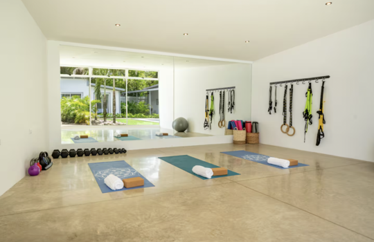 yoga room