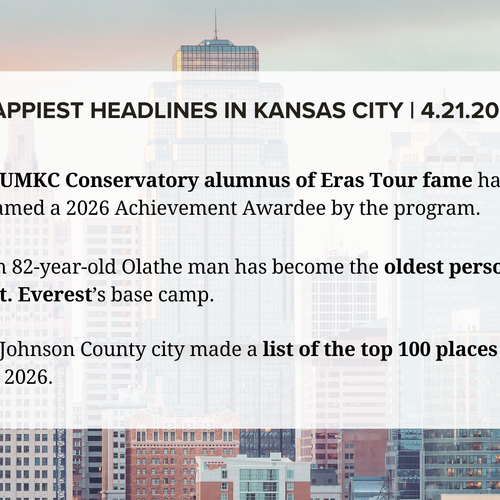 The Happiest Headlines in Kansas City this Week: KC Small Talk for the Week of 4.21.2026