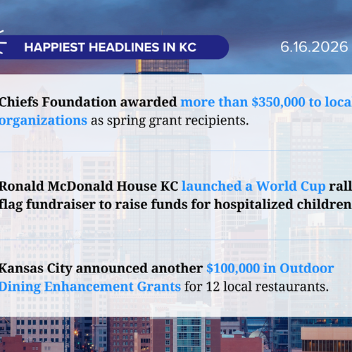 The Happiest Headlines in KC this Week: Tuesday, June 16, 2026