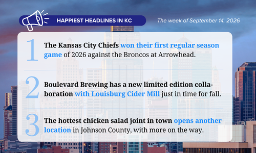 Three Reasons to Love Living in Kansas City this Week: &hellip;