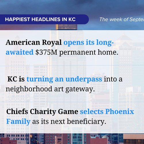 Three Reasons to Love Being a Kansas Citian this Week: KC Small Talk for the Week of September 21, 2026