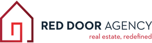 red door agency, logo, real estate redefined