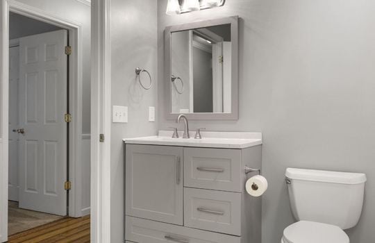 bathroom, sink, vanity, mirror