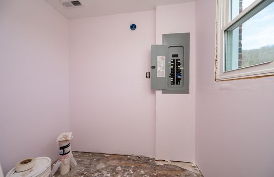 storage, room, electrical panel