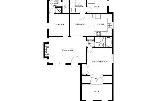 house, floorplan, map