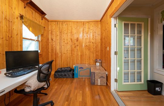 office, wood, paneling, doorway