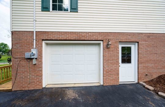 driveway, garage, entrance