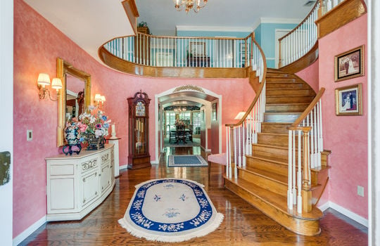 grand foyer, entryway, stairs