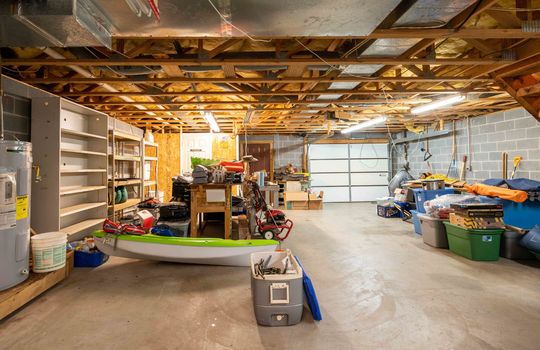 garage, basement, personal property