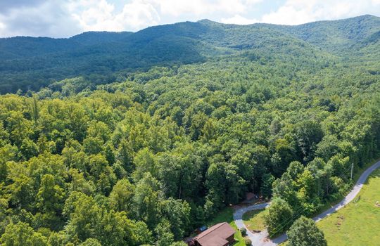 cherokee national forest, houses
