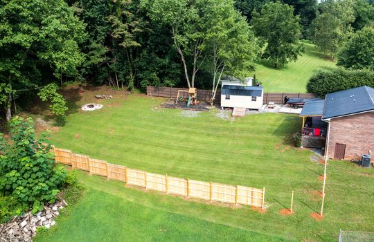 lawn, fence, privacy, yard