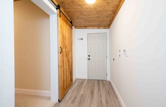 walkway, hallway, barn door
