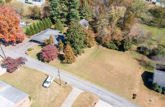 Aerial Photo, Road, Trees, House