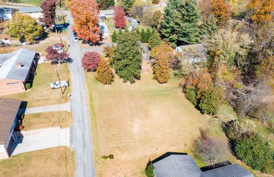 Aerial Photo, Trees, Yard, House