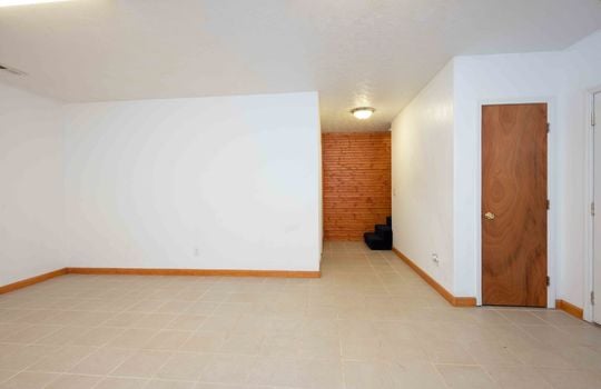 Tile Flooring, Brick Wall, Door