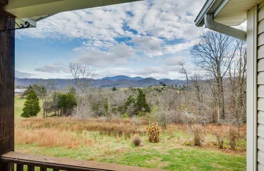 Front Porch View, Mountains