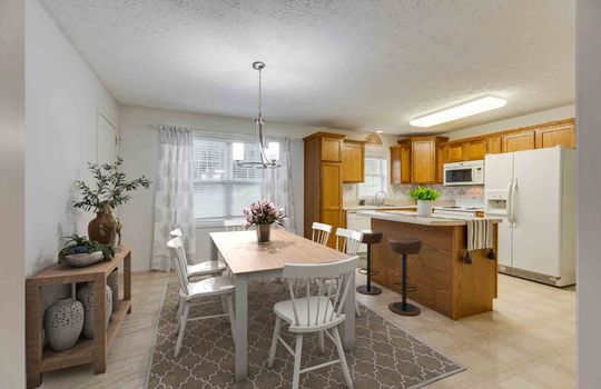 Eat in Kitchen Virtual Staging
