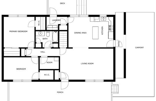 Main Floor Floor Plan