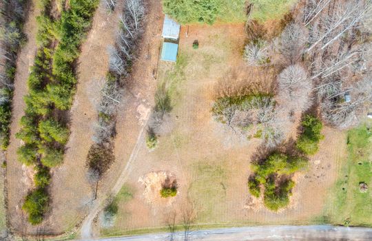 Land for Sale Aerial View toward back of property
