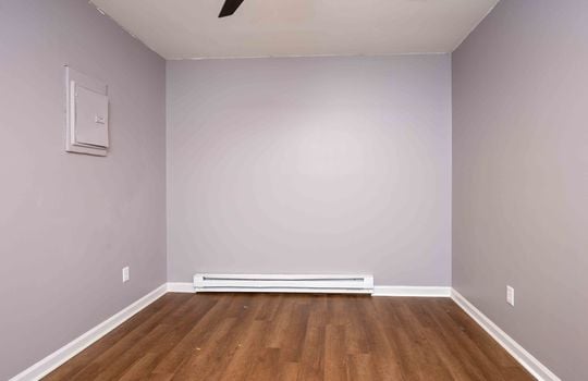 134 Monterey - Bedroom, LVT flooring, baseboard heating