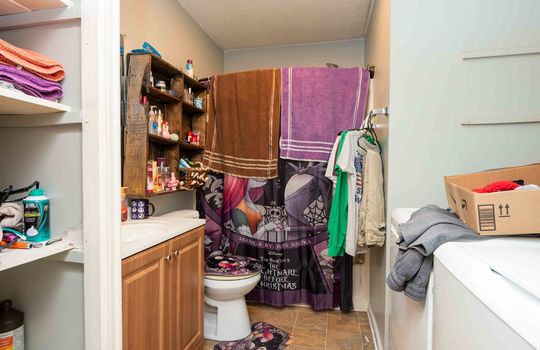 132 Monterey - Bathroom, toilet, sink, shower, laundry