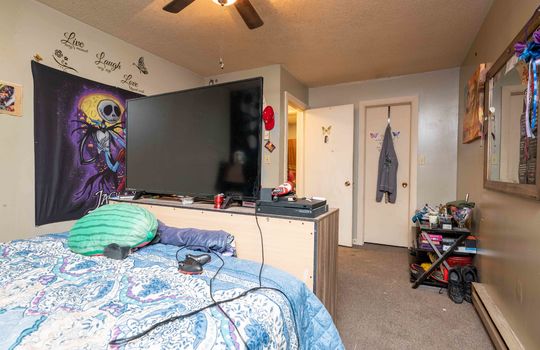 132 Monterey - Bedroom, Carpet, ceiling fan