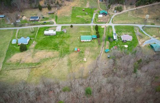aerial view of property from back of property