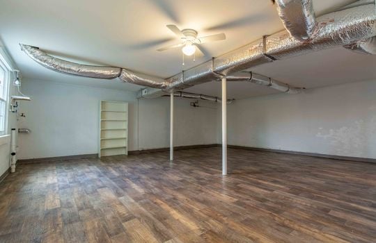 basement, vinyl flooring